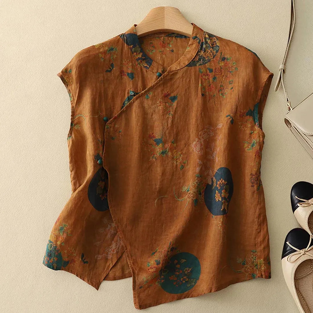 Amanda Everyday Linen Top