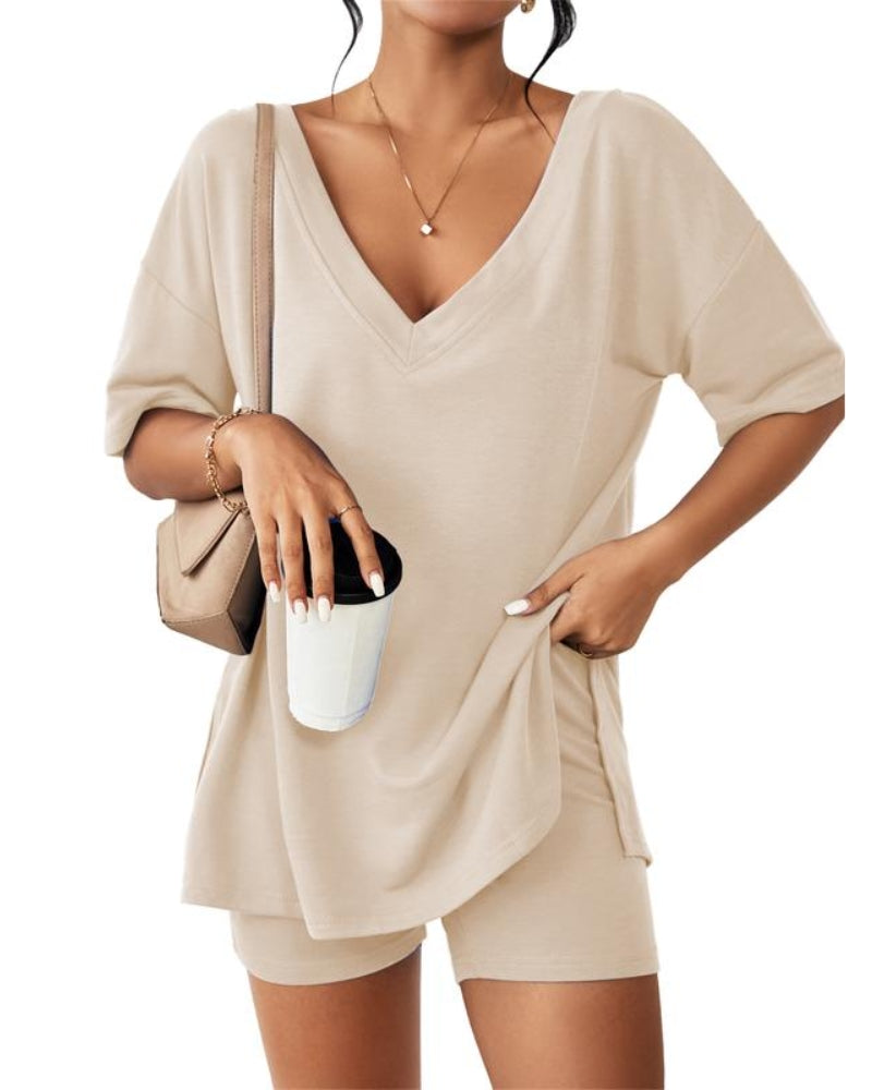 The Everyday V-Neck Set