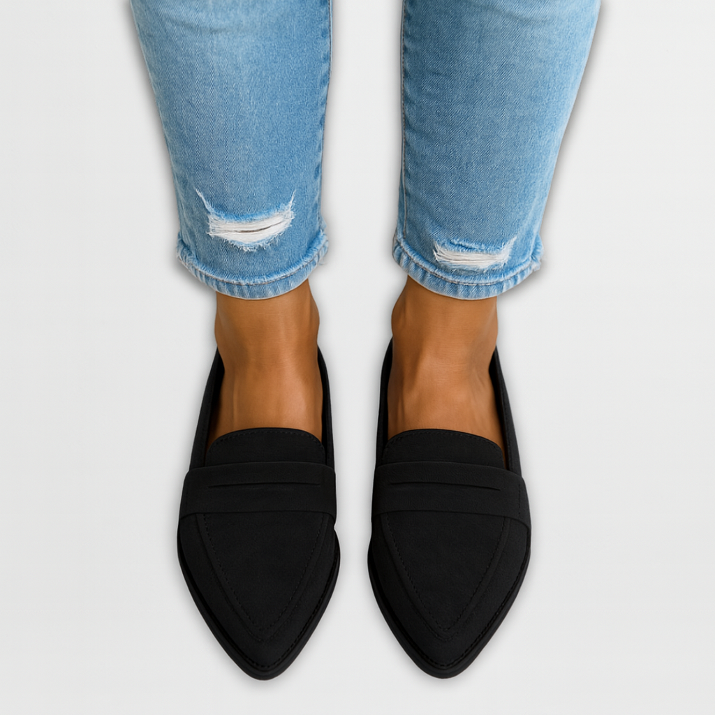 Lila - Suede Loafers