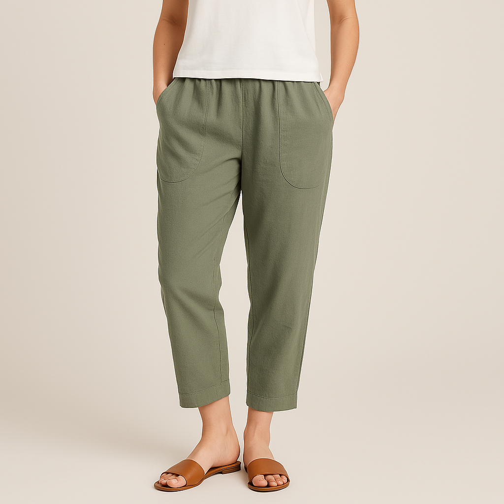 Liora™ | Wide Trousers with Pockets