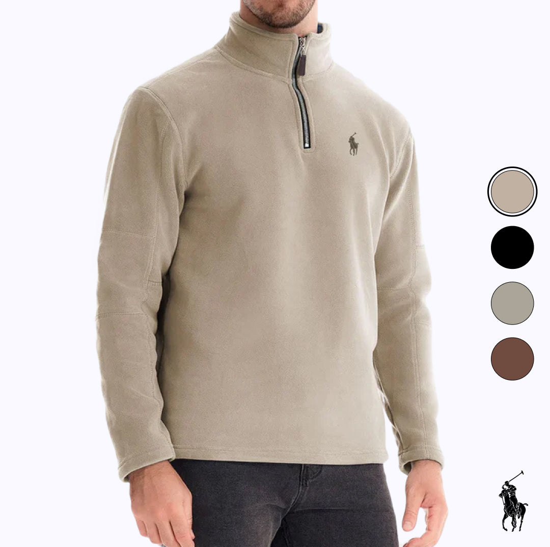 Maglione Invernale con Mezza Zip Elite