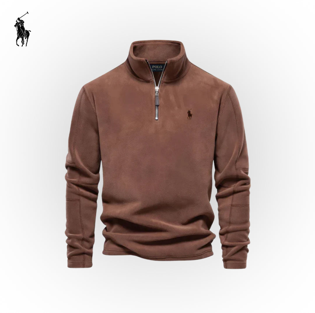 Maglione Invernale con Mezza Zip Elite