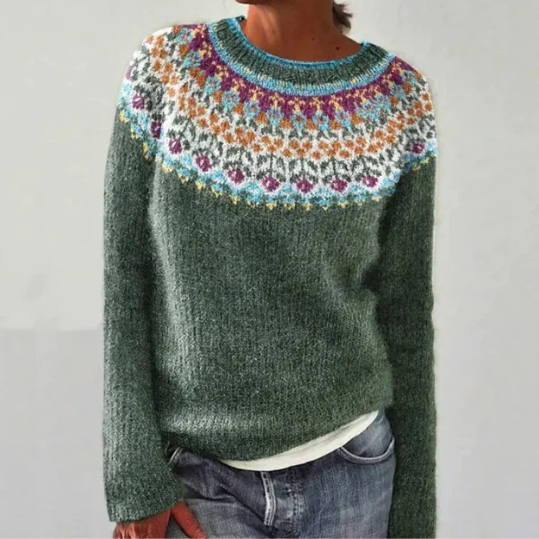 Lila | Vintage knitted jumper