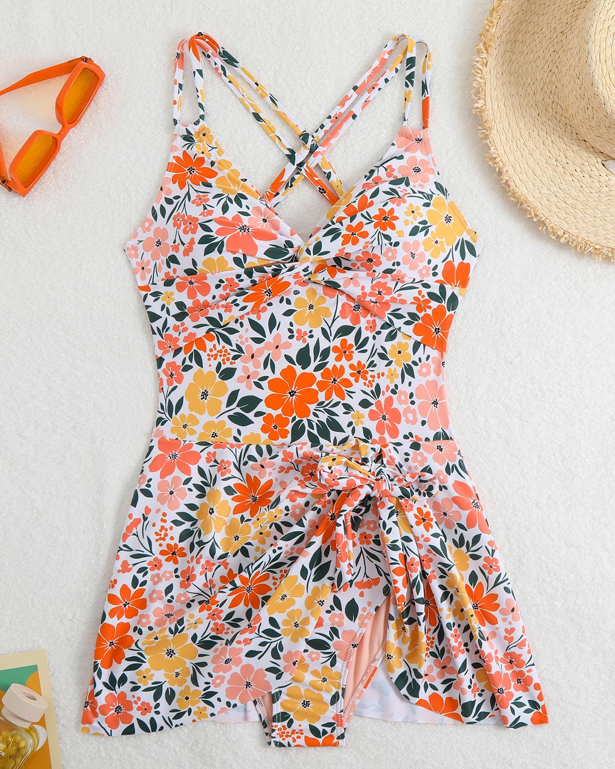 SLIM® Floral Bloom Swim Dress