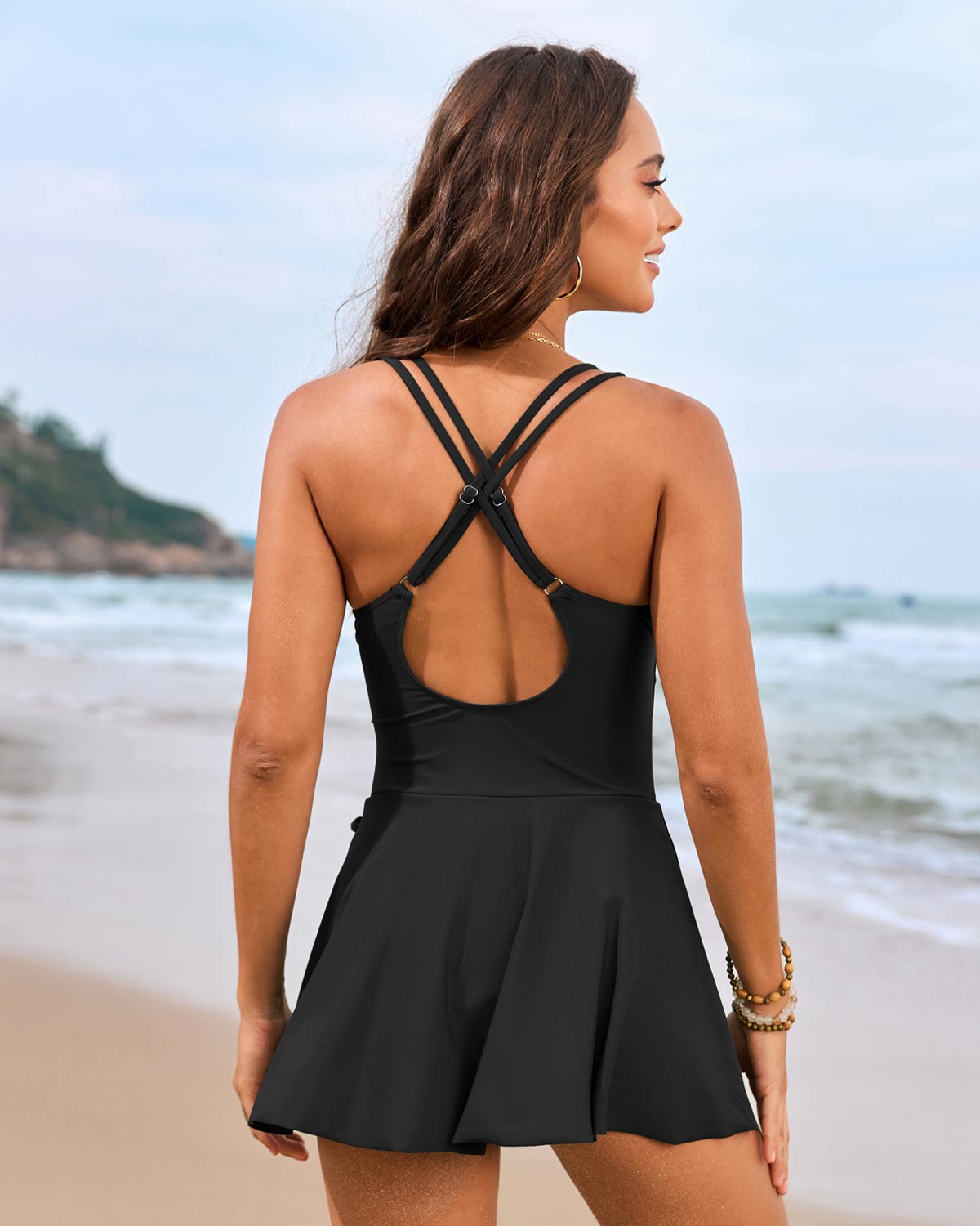 SLIM® Floral Bloom Swim Dress