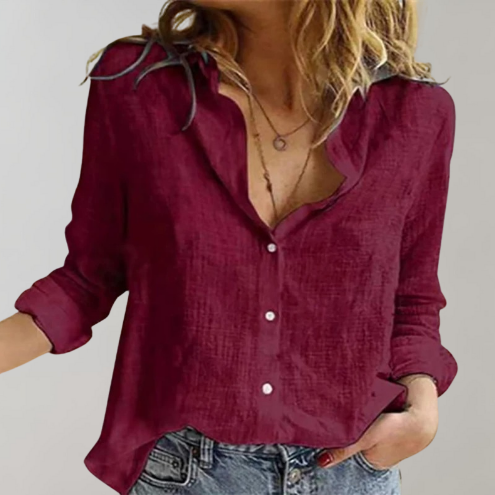 Elowen | Linen Blouse