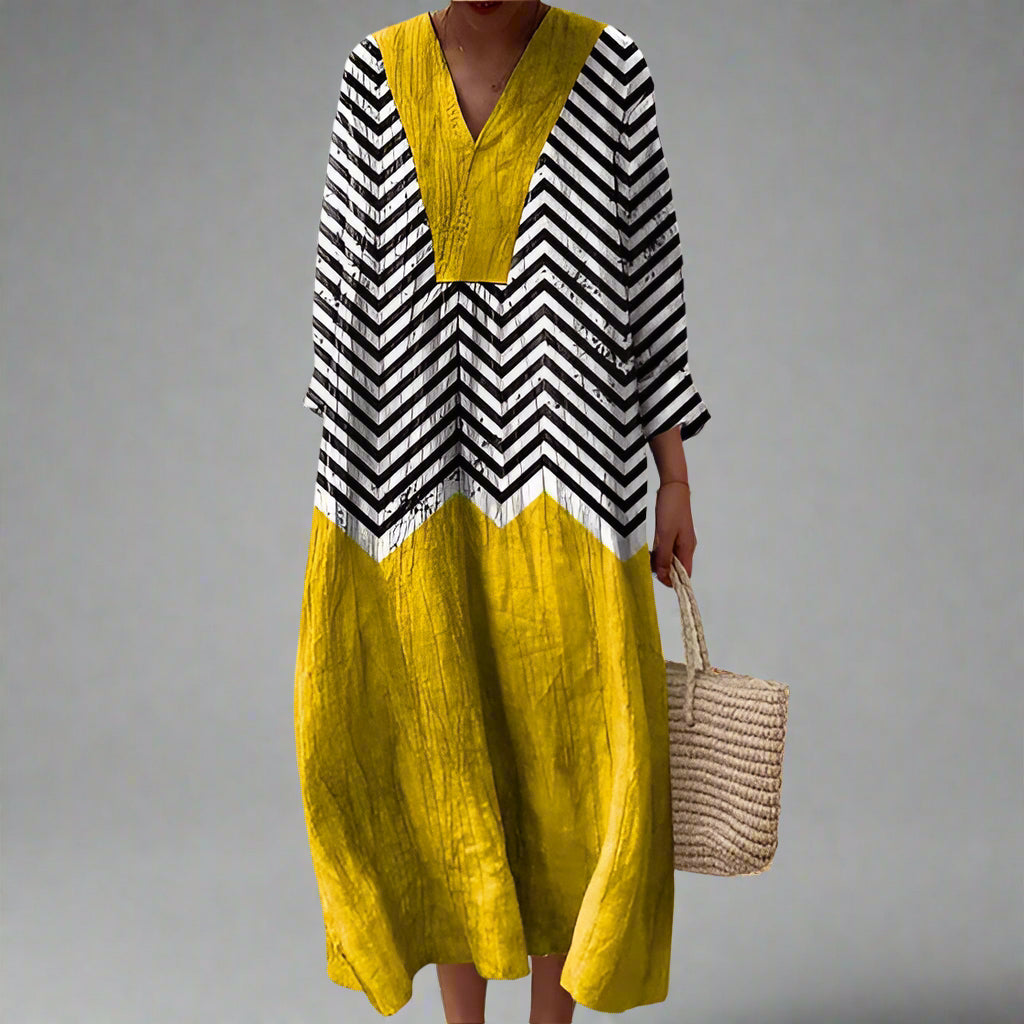 Sophie™ | Elegant Geometric Dress