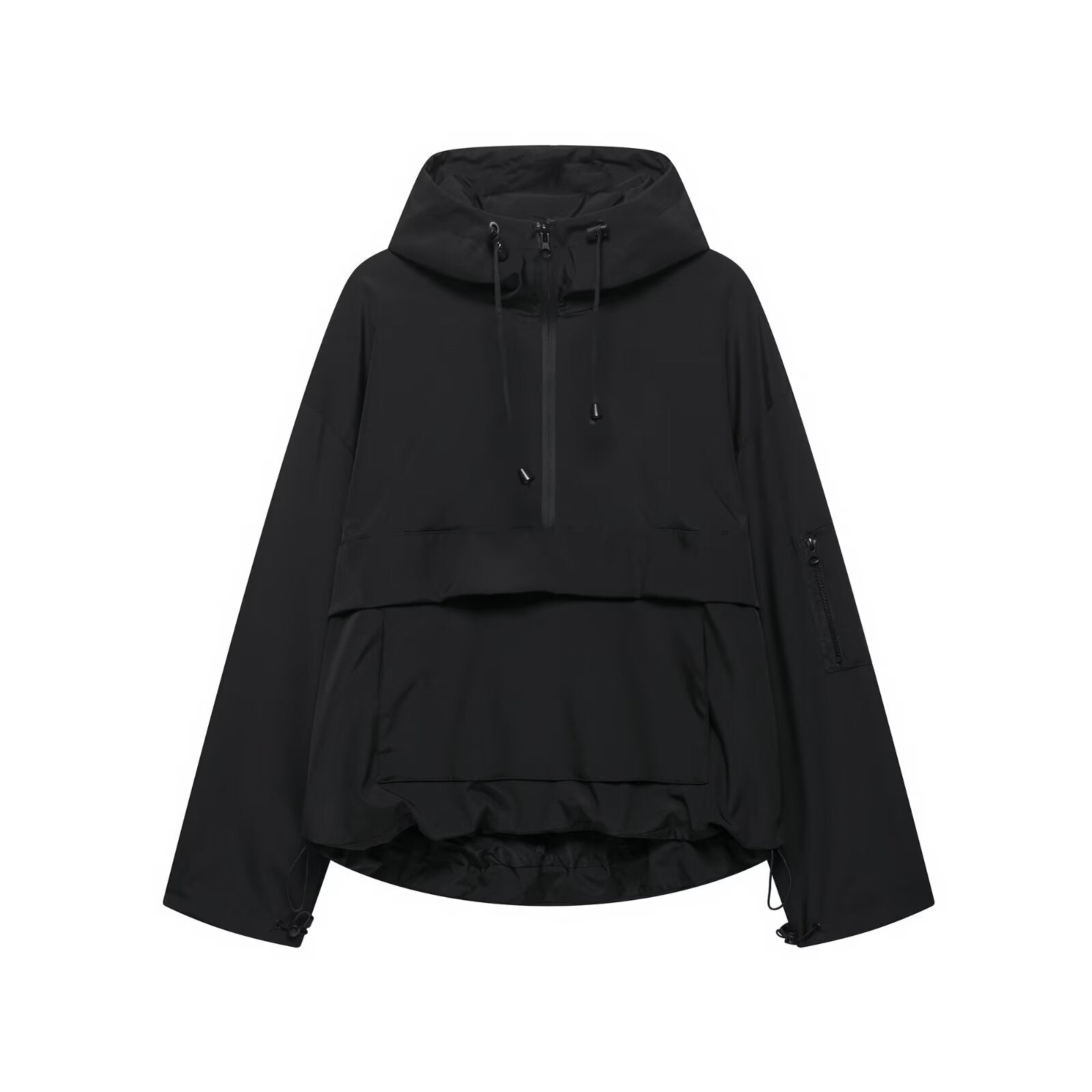 Emma | Water & Wind proof Hooded Pullover Jacket