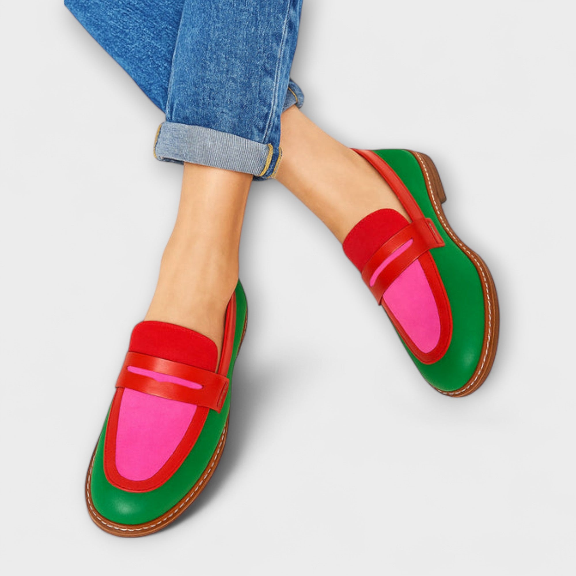 Lila – Casual Coloured Loafers