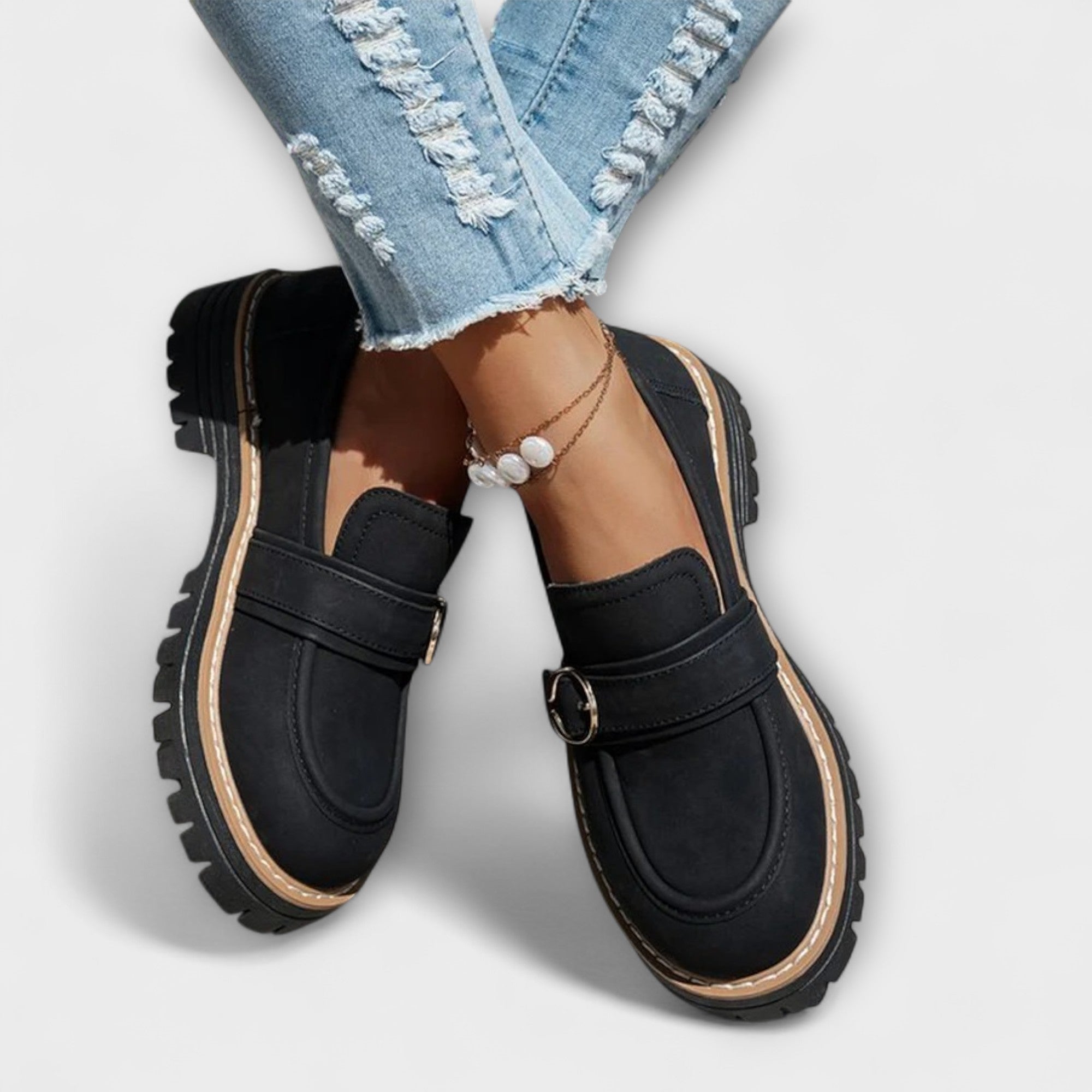 Mira – Casual Loafers with Round Toe