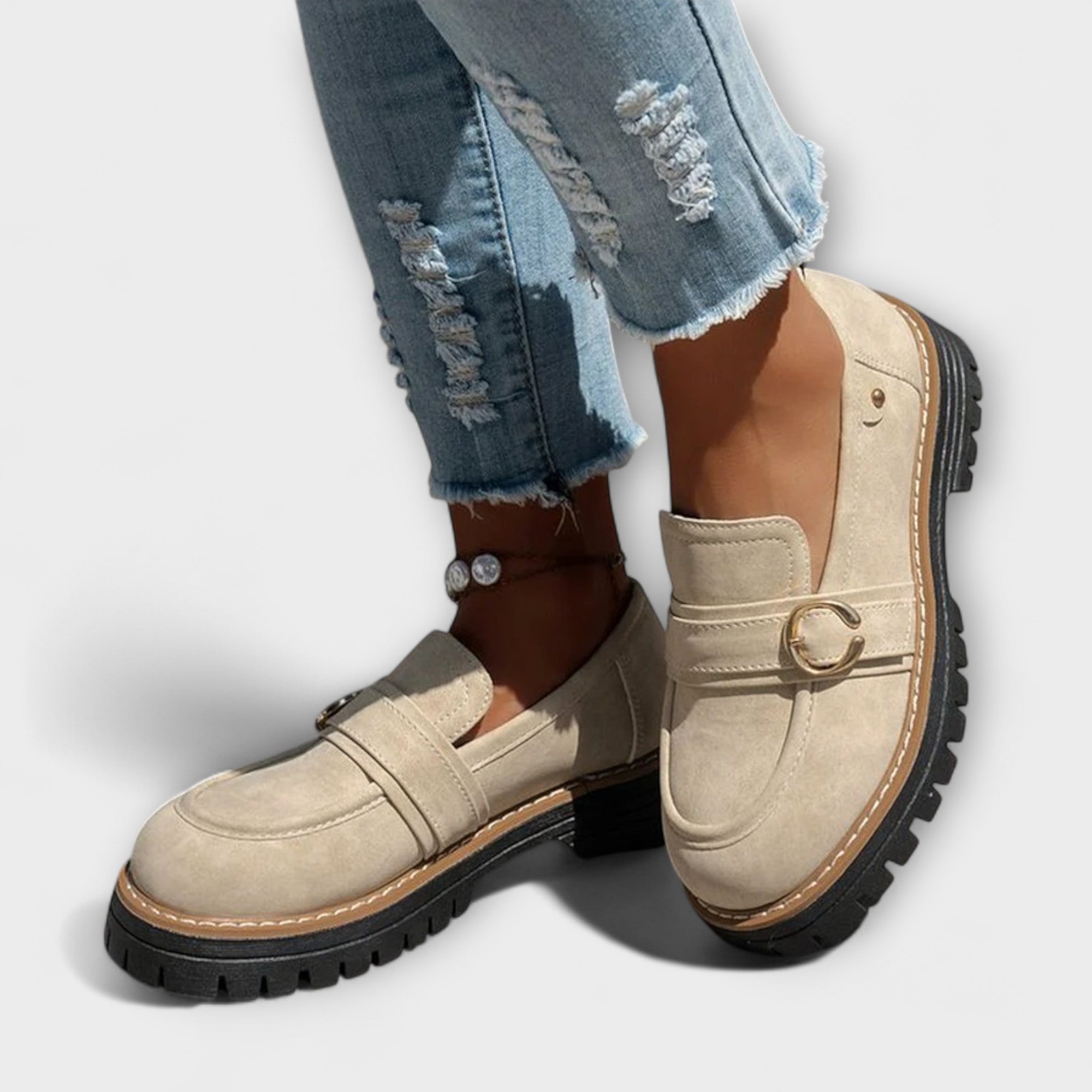 Mira – Casual Loafers with Round Toe