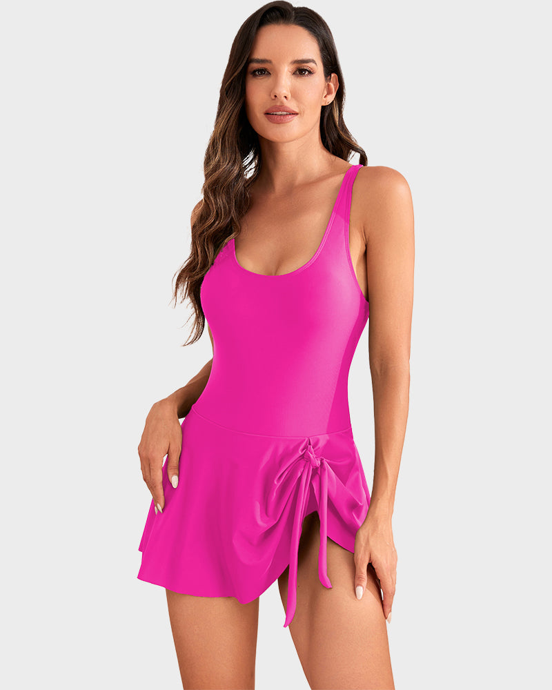 Zavirea® Tummy-Tech Athletic Swimdress