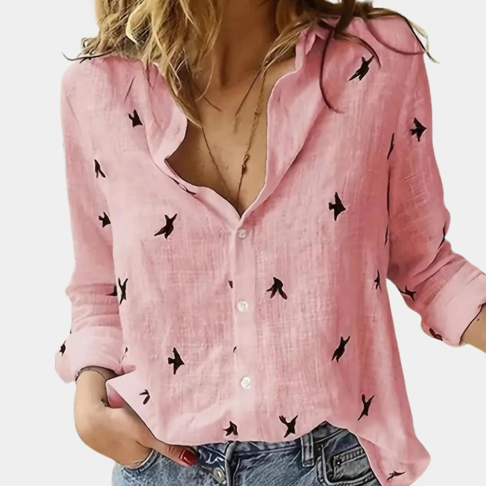 Chic Long Sleeve Blouse for Women