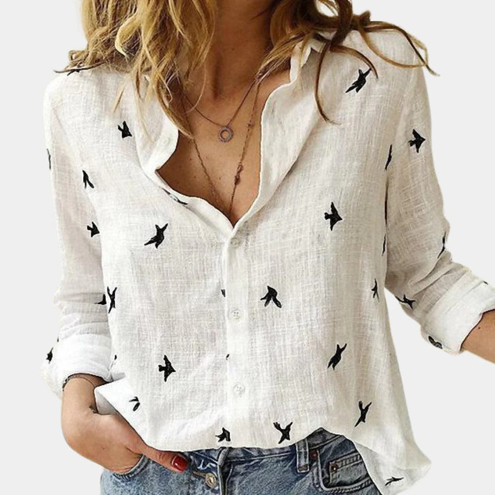 Chic Long Sleeve Blouse for Women