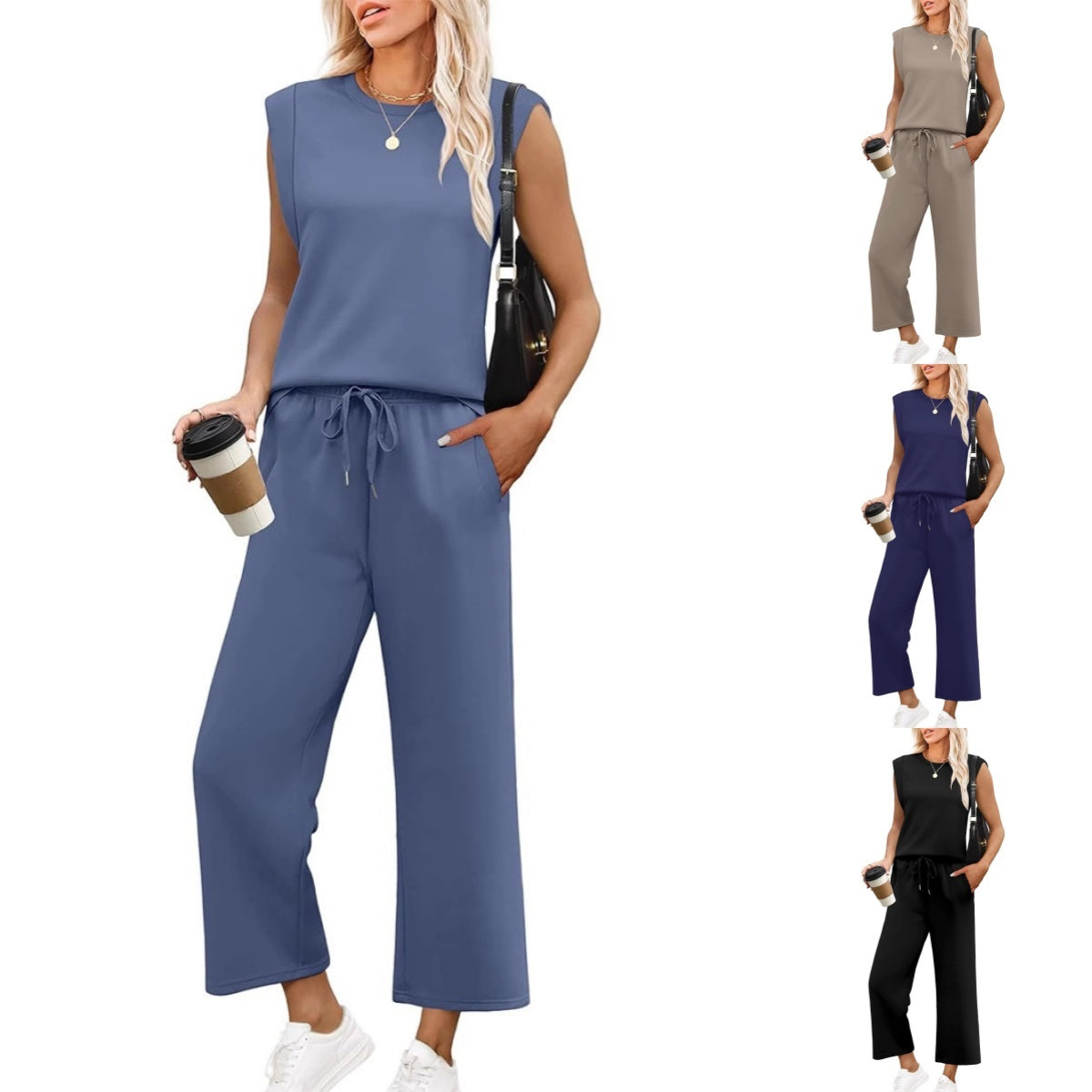 Lila | Women's Two-Piece Set – Soft, Slim, and Stylish