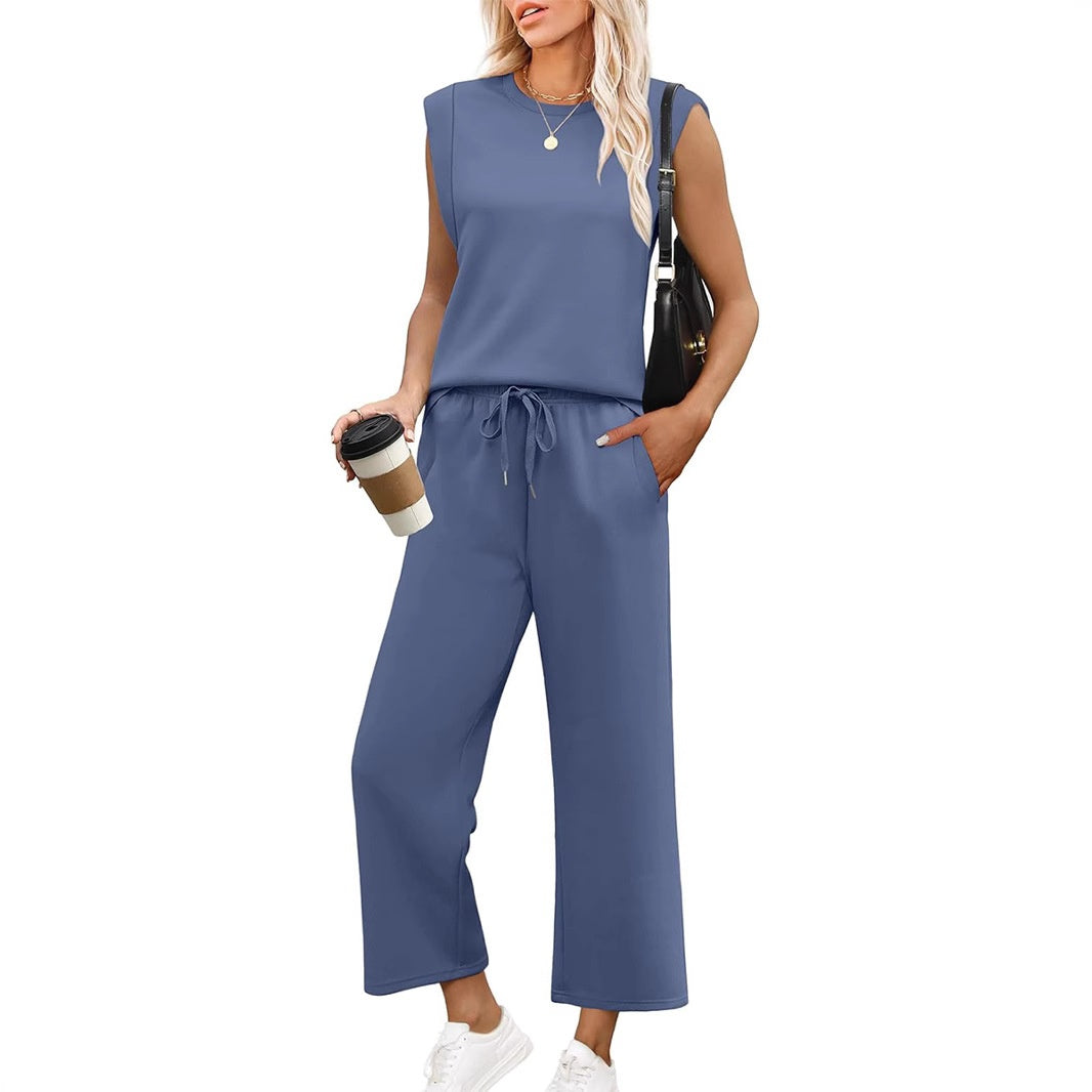 Lila | Women's Two-Piece Set – Soft, Slim, and Stylish