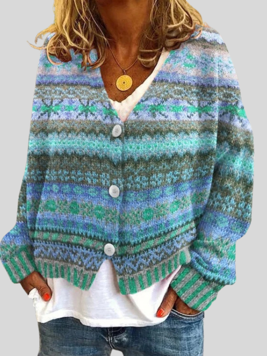 Sophie | Elegant knitted cardigan