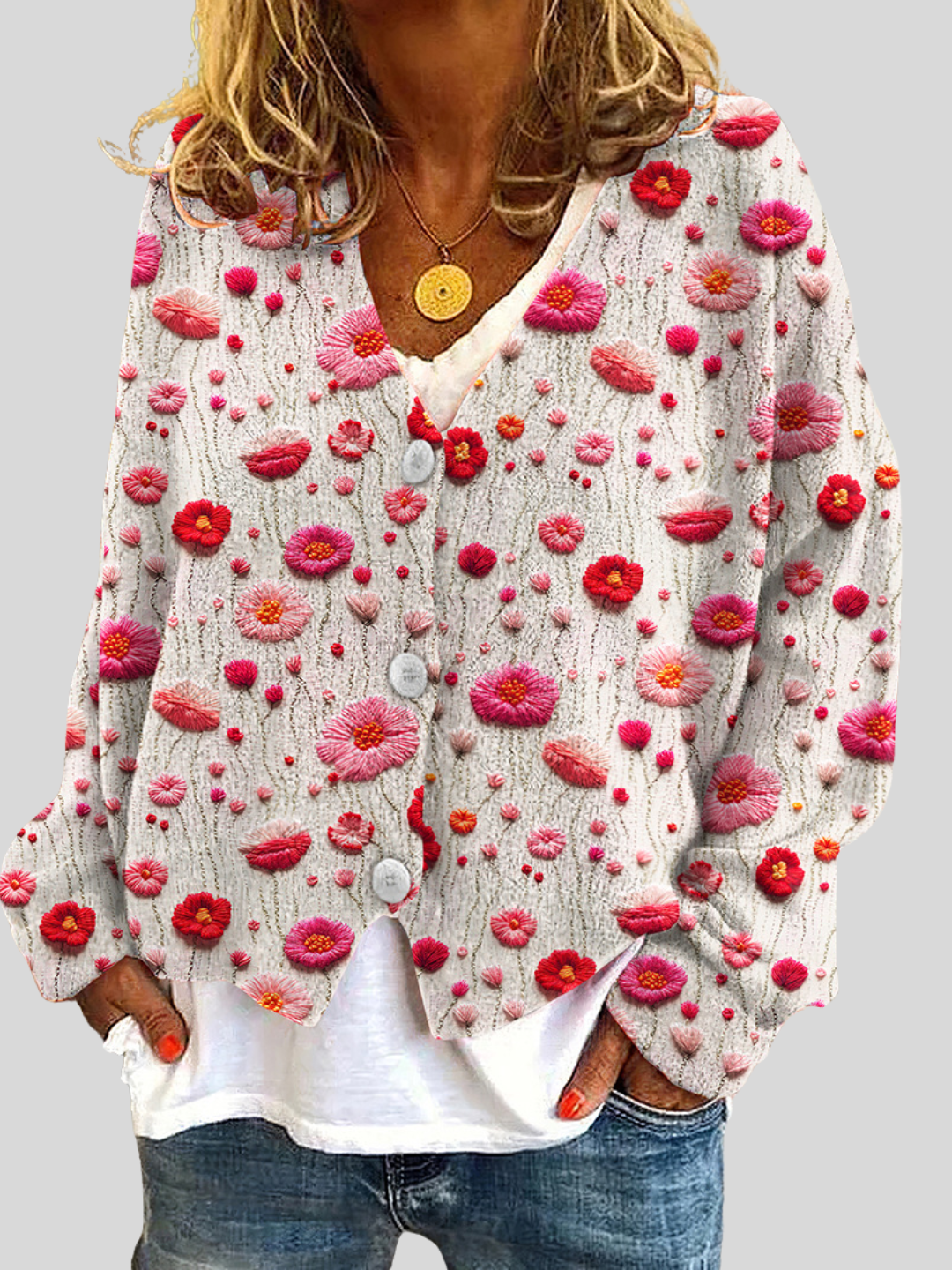 Sophie | Elegant knitted cardigan