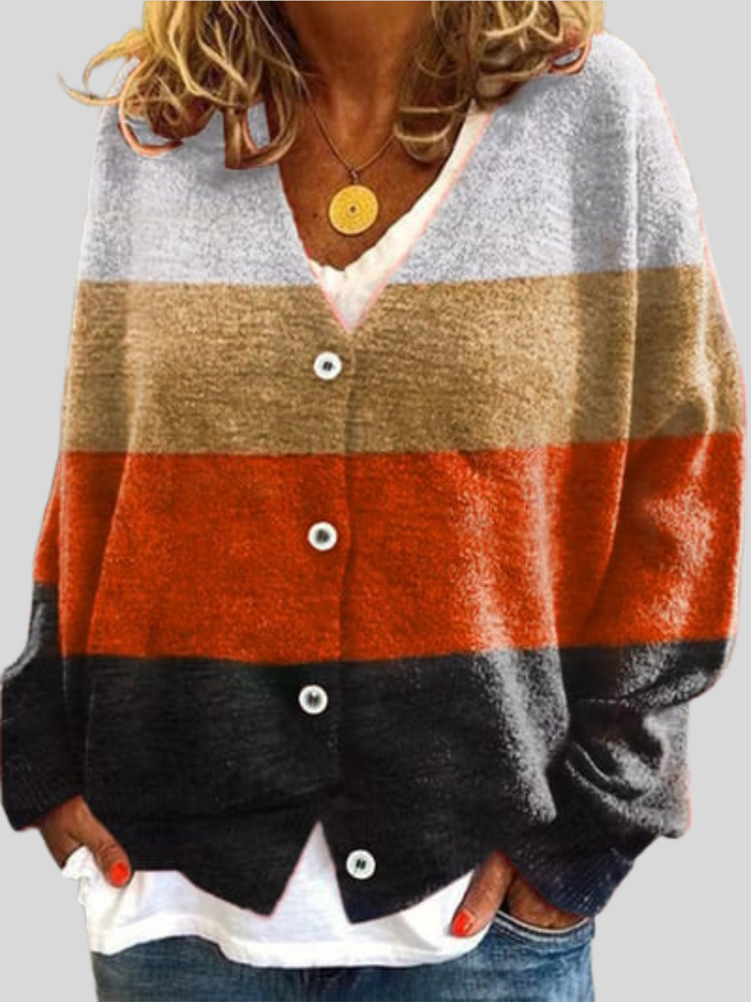 Sophie | Elegant knitted cardigan