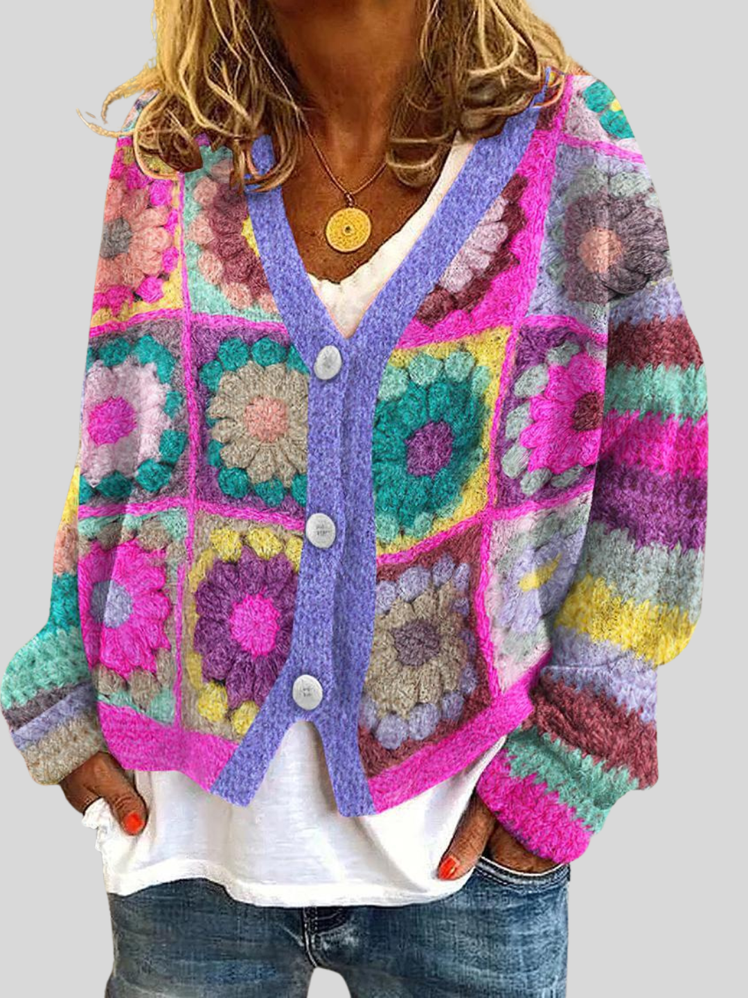 Sophie | Elegant knitted cardigan