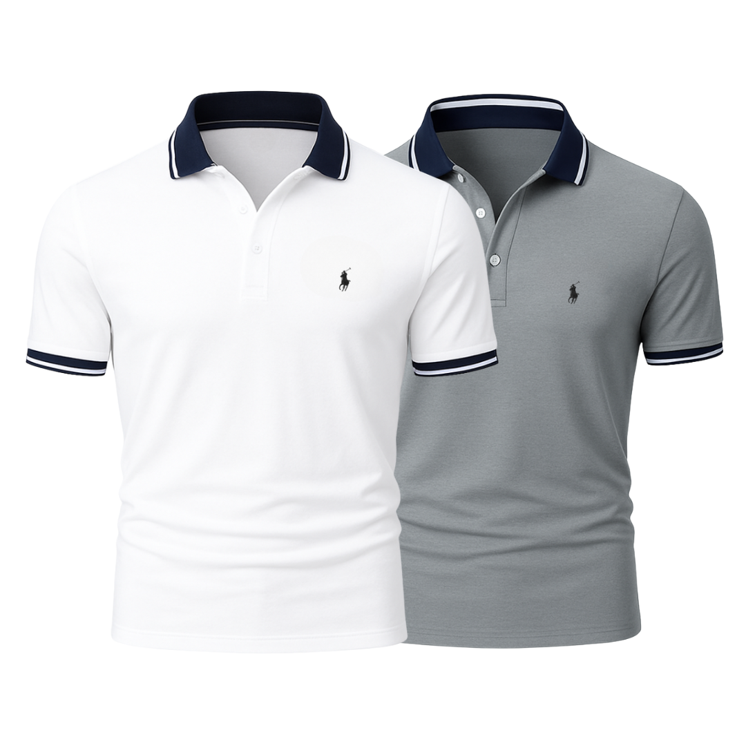 [BUY 1 GET 2] Premiere Polo Shirt Kit – Professional Line by R&L (2-Pack)