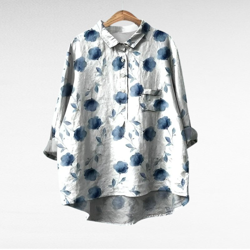 Joyce | Classic Floral Blouses