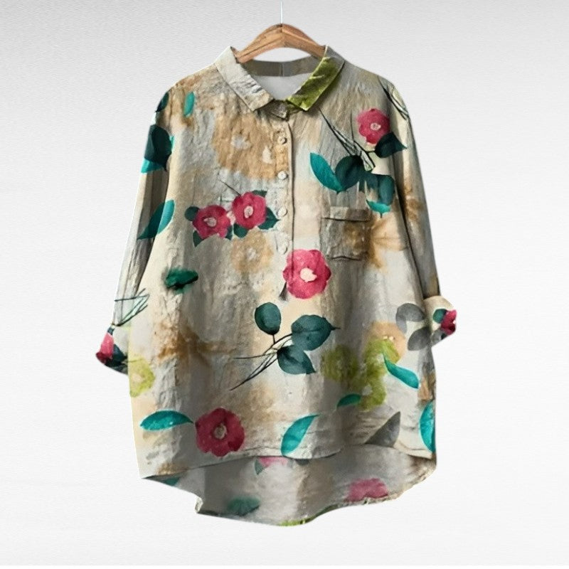 Joyce | Classic Floral Blouses