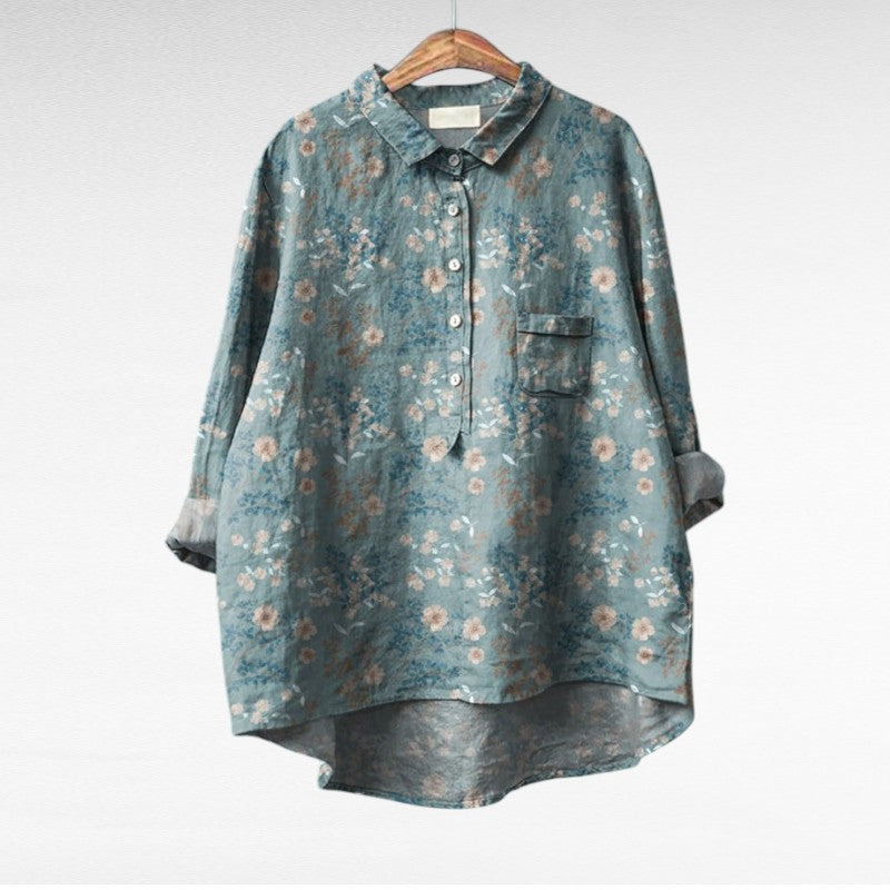 Tatum | Classic Floral Blouses