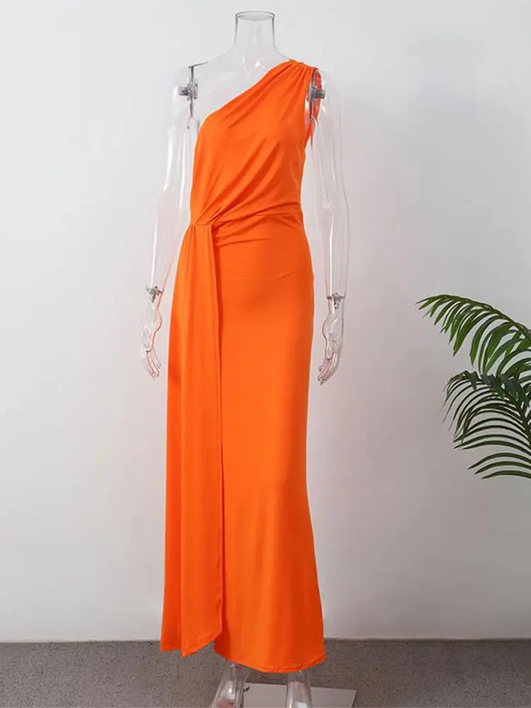 Sienna™ | Asymmetrical Maxi Dress