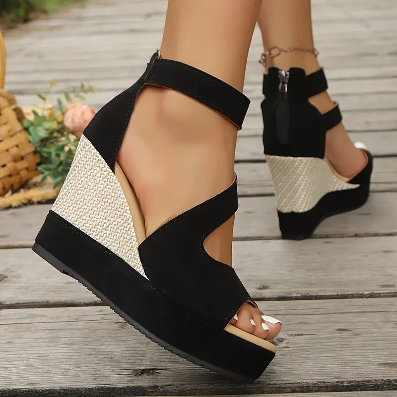 Calencia- Orthopedic Wedge Sandals