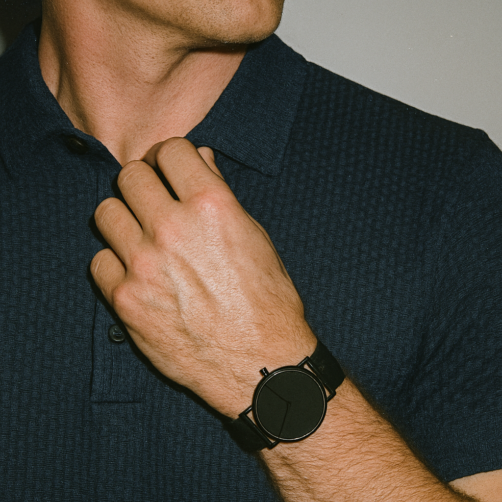 Ultra Fresh Silk Ice Polo Shirt (2-Pack + Free Watch)