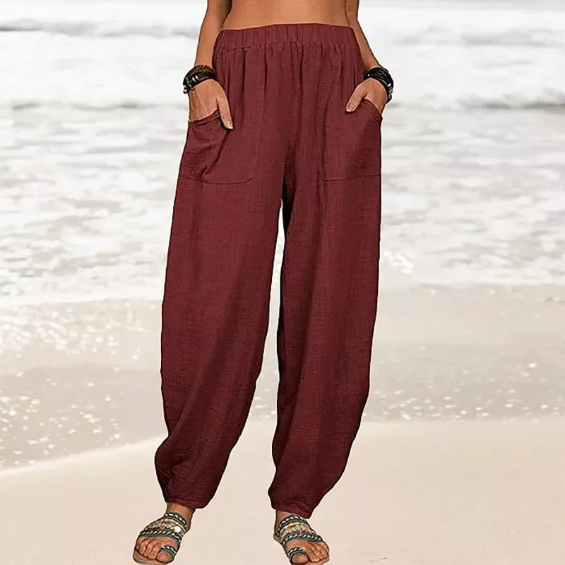 Liora™ | Loose Beach Trousers