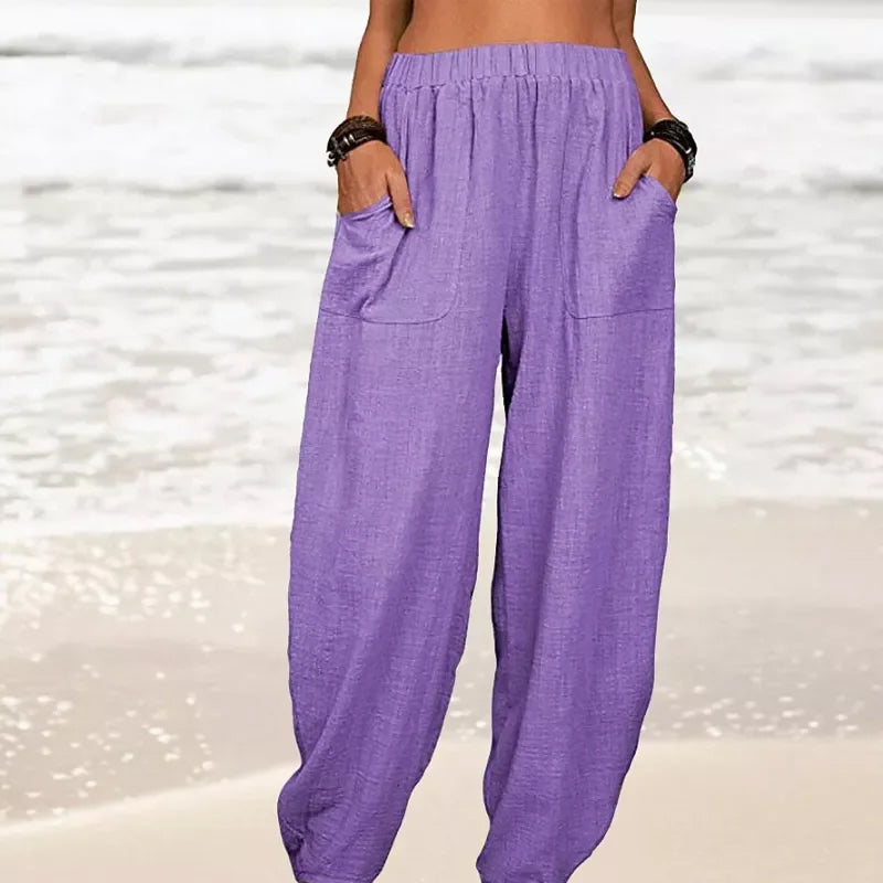 Liora™ | Loose Beach Trousers