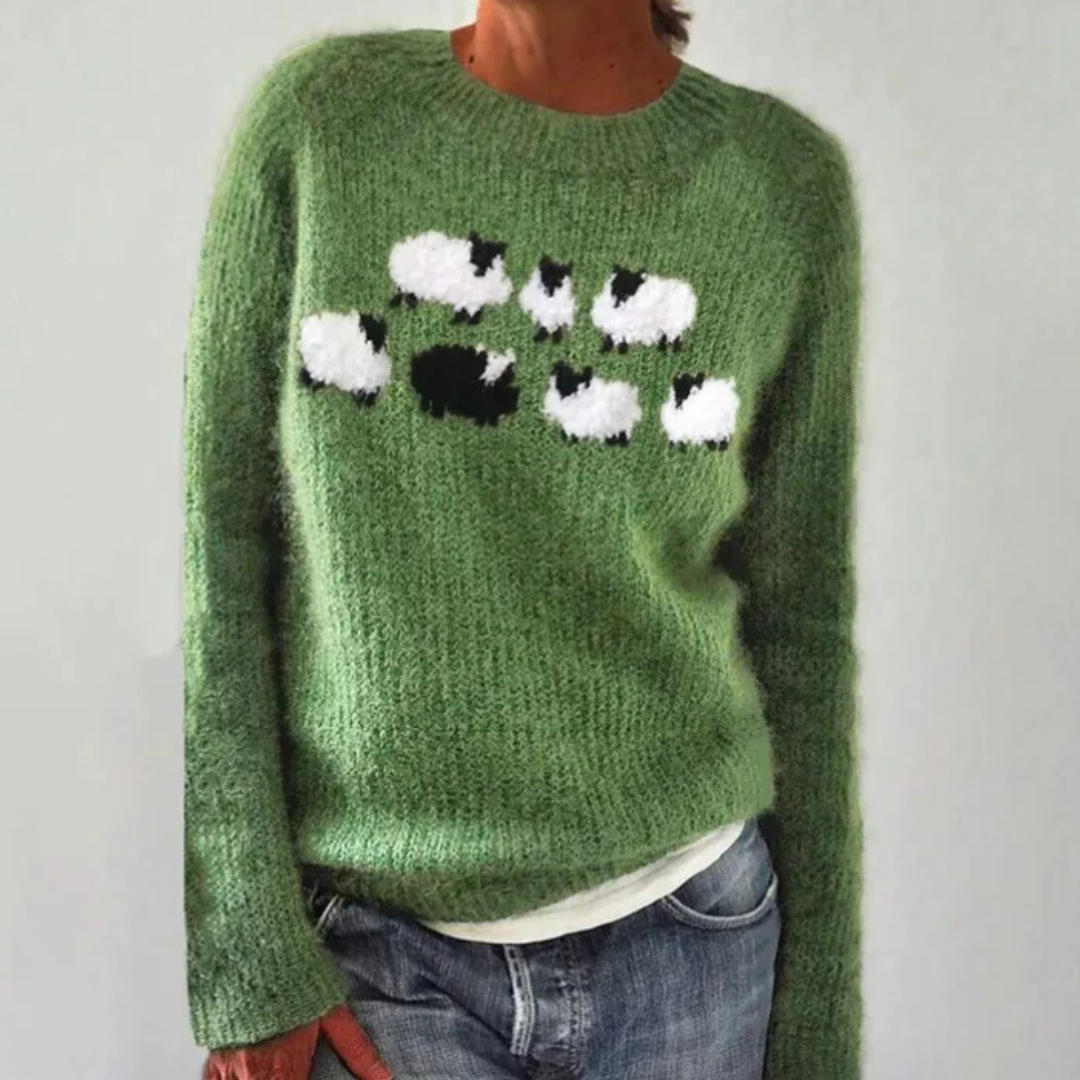 Lila | Vintage knitted jumper