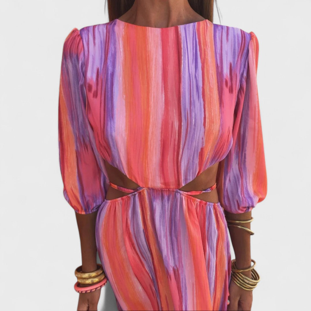 Sofia - Elegant dress with cut-outs