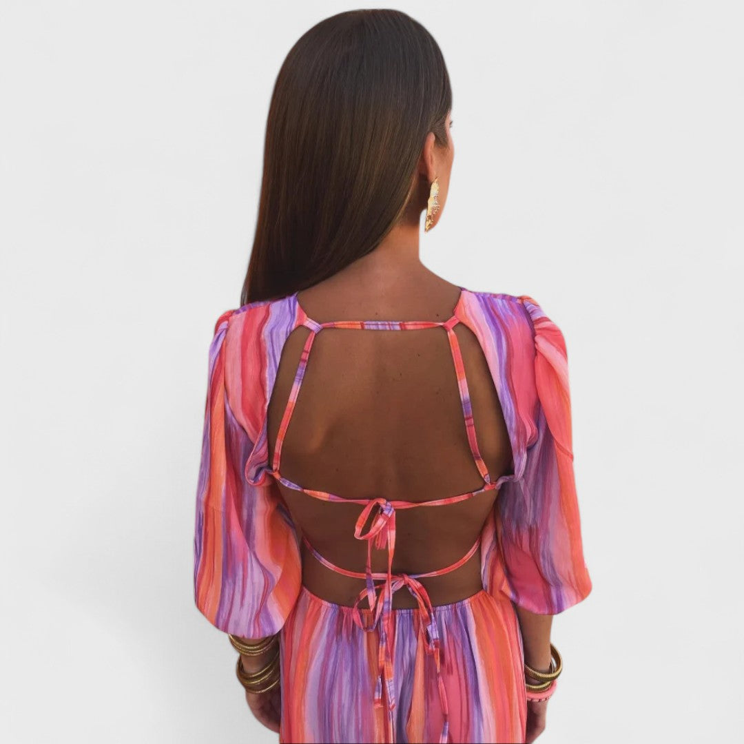 Sofia - Elegant dress with cut-outs