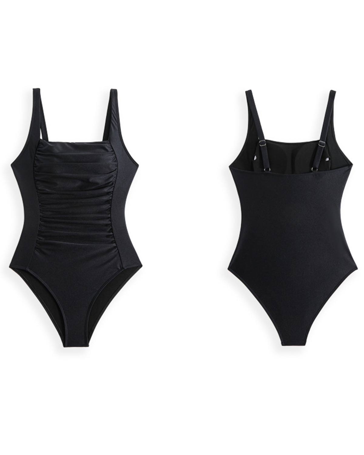 ZAVIREA® Floral Corset One-piece Swimsuit