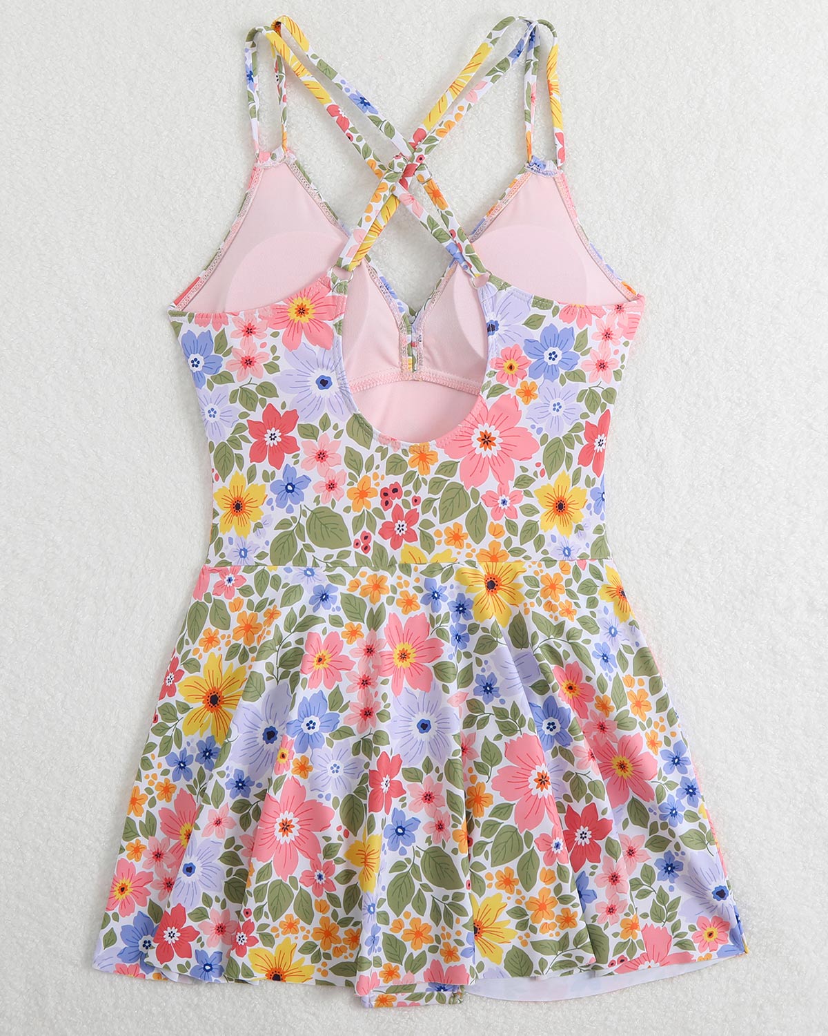 SLIM® Floral Bloom Swim Dress