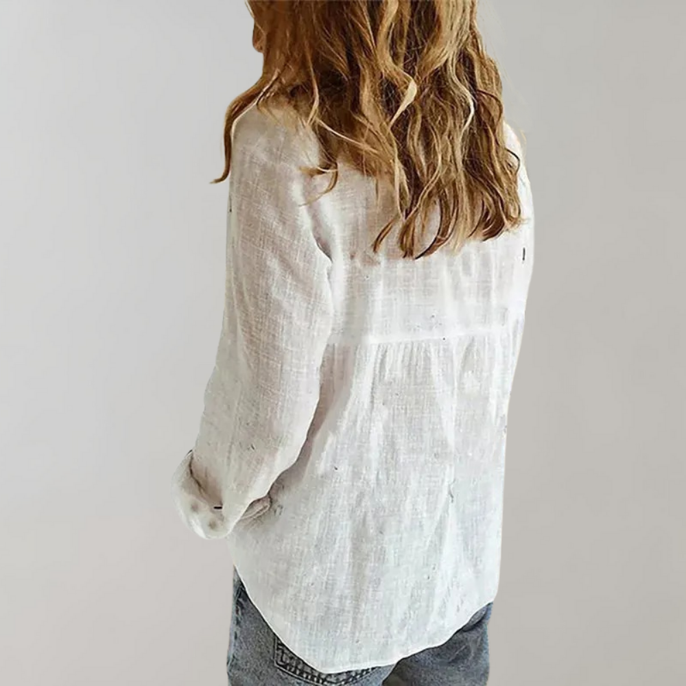 Elowen | Linen Blouse