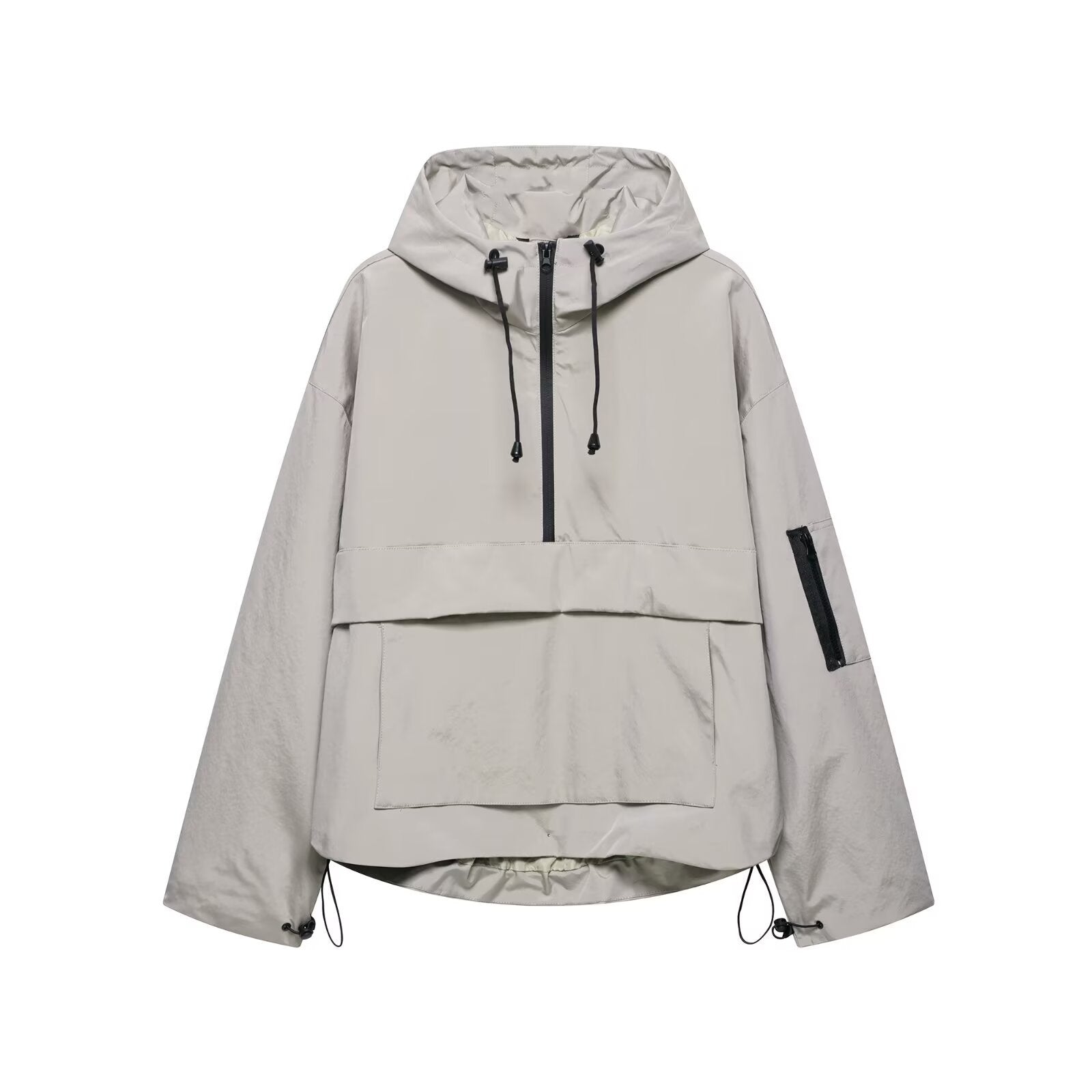 Emma | Water & Wind proof Hooded Pullover Jacket
