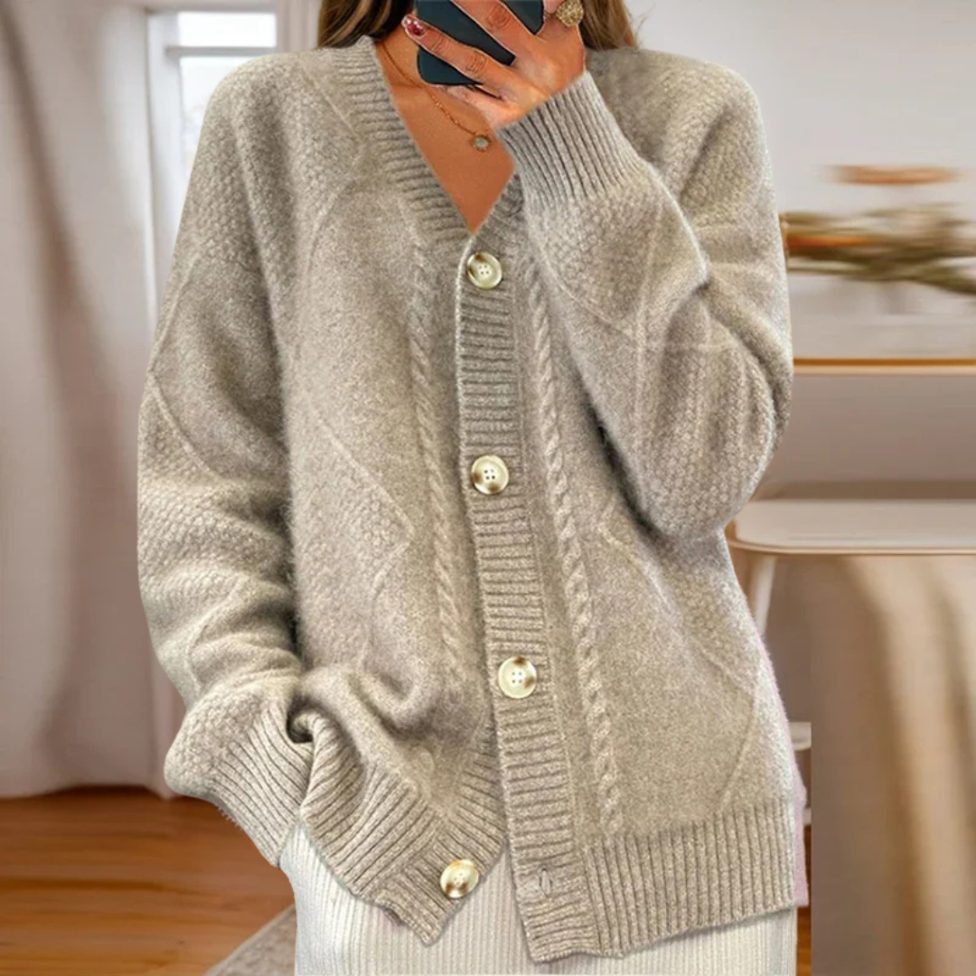 Sophie | Cable-Knit Cardigan