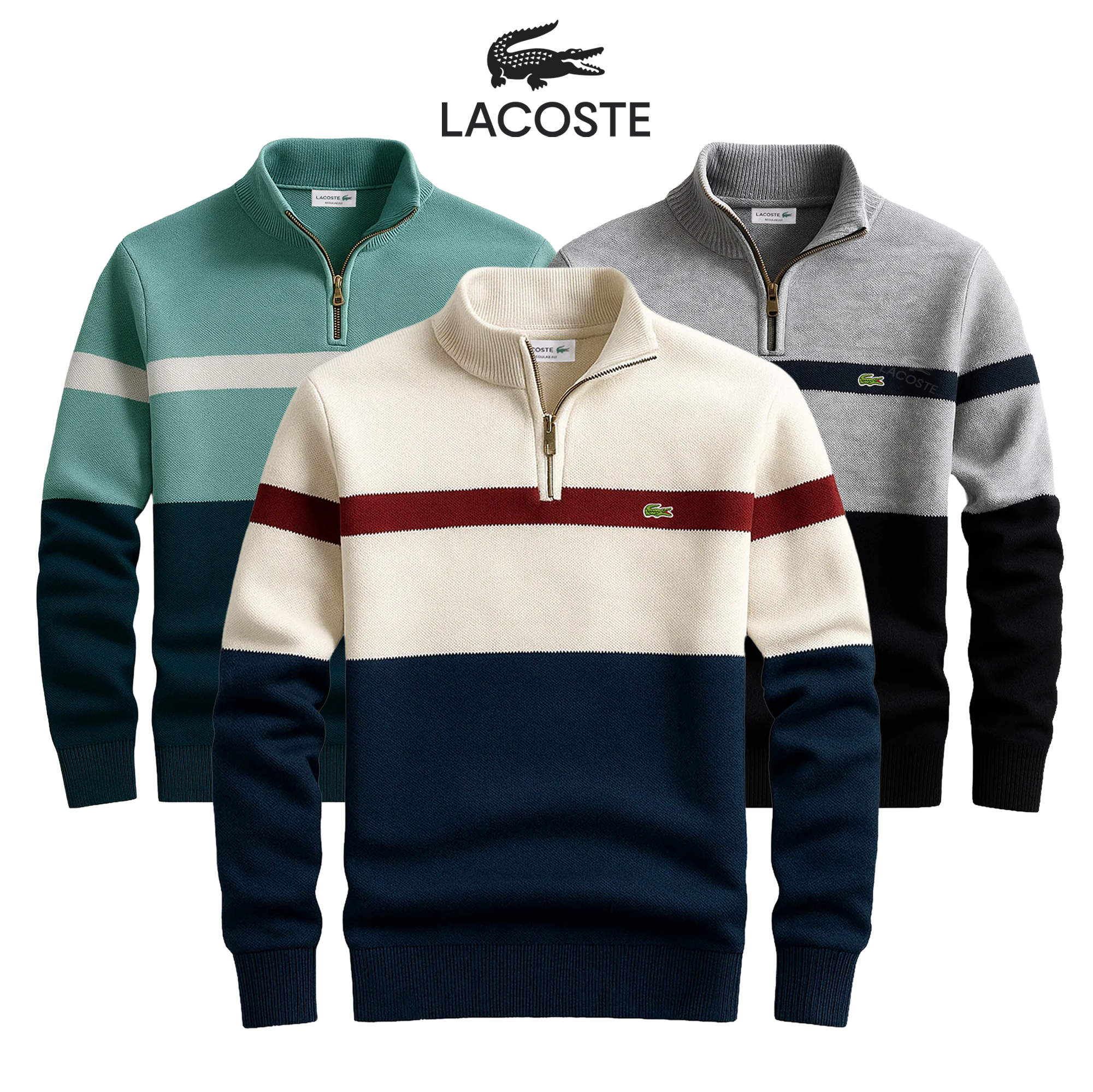 LC Heritage Stripe Quarter-Zip
