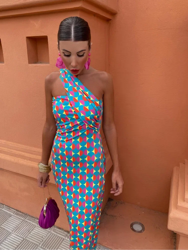 Celestia - Elegant Midi Dress