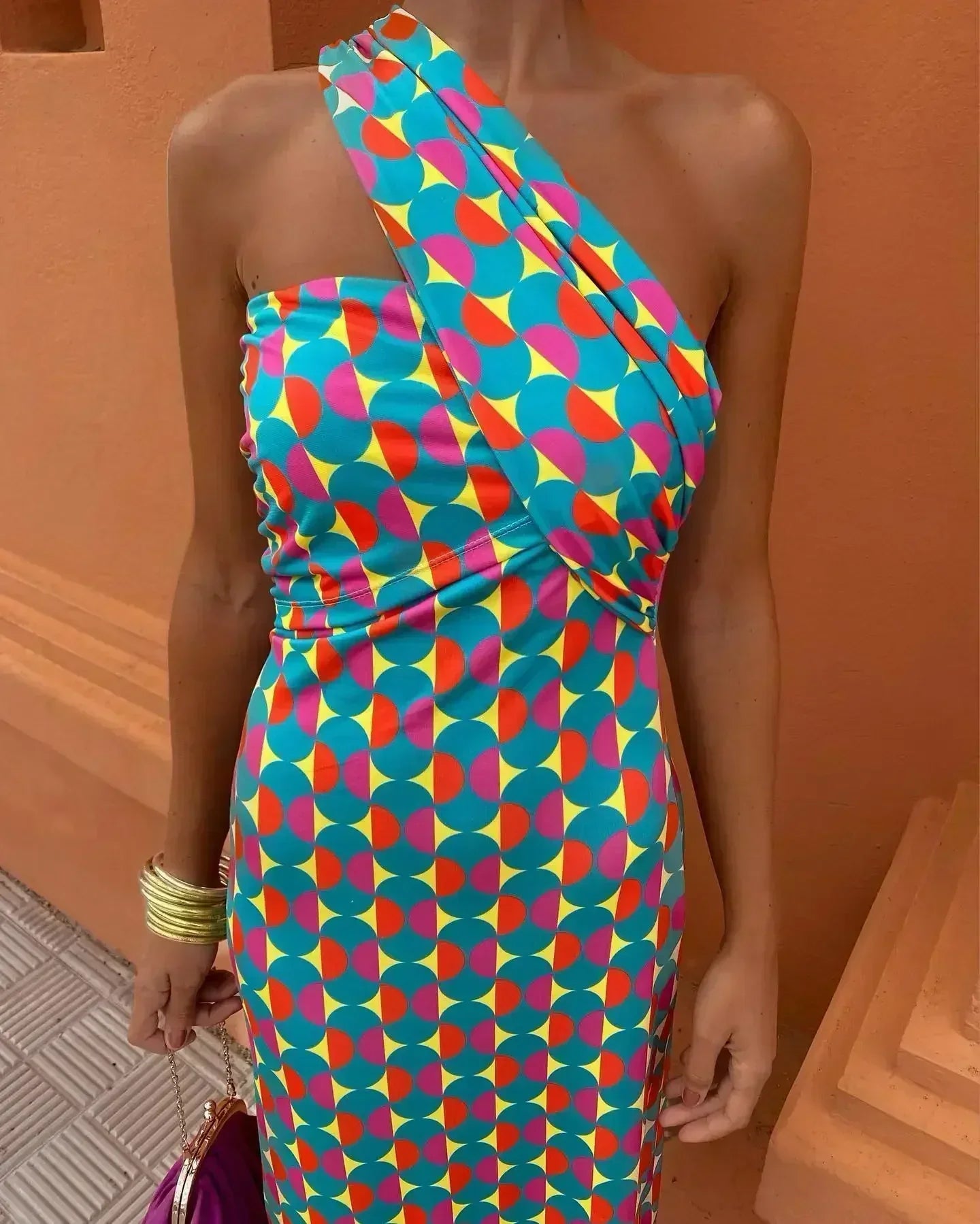 Celestia - Elegant Midi Dress