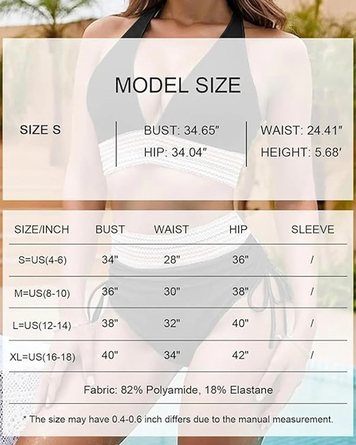 ZAVIREA® Wave-Sculpt High-Waist Bikini