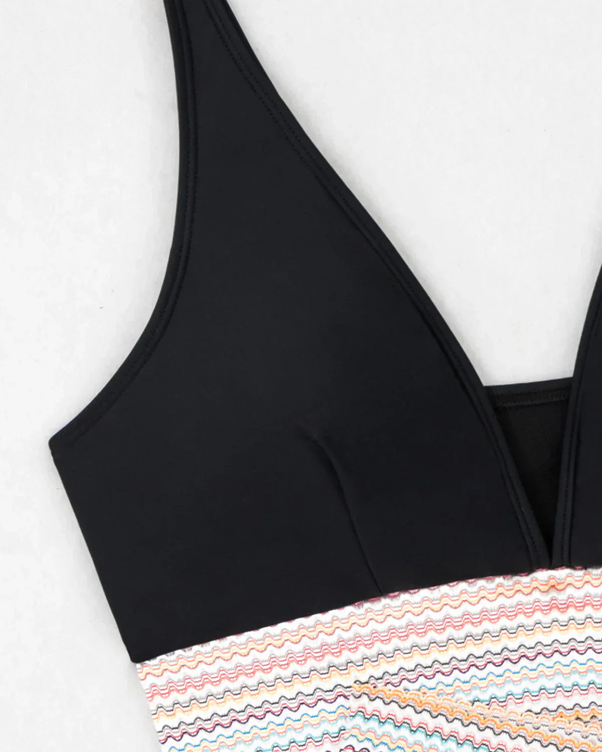 ZAVIREA® Wave-Sculpt High-Waist Bikini