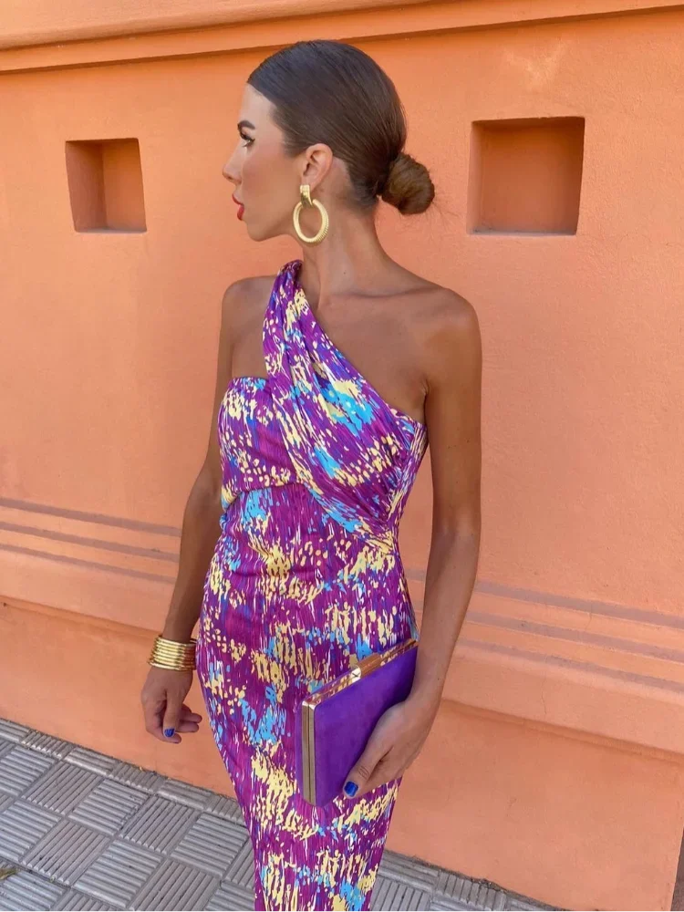 Celestia - Elegant Midi Dress