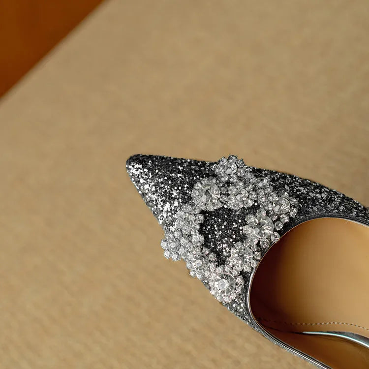 Isabella Glitter Heels Gloria