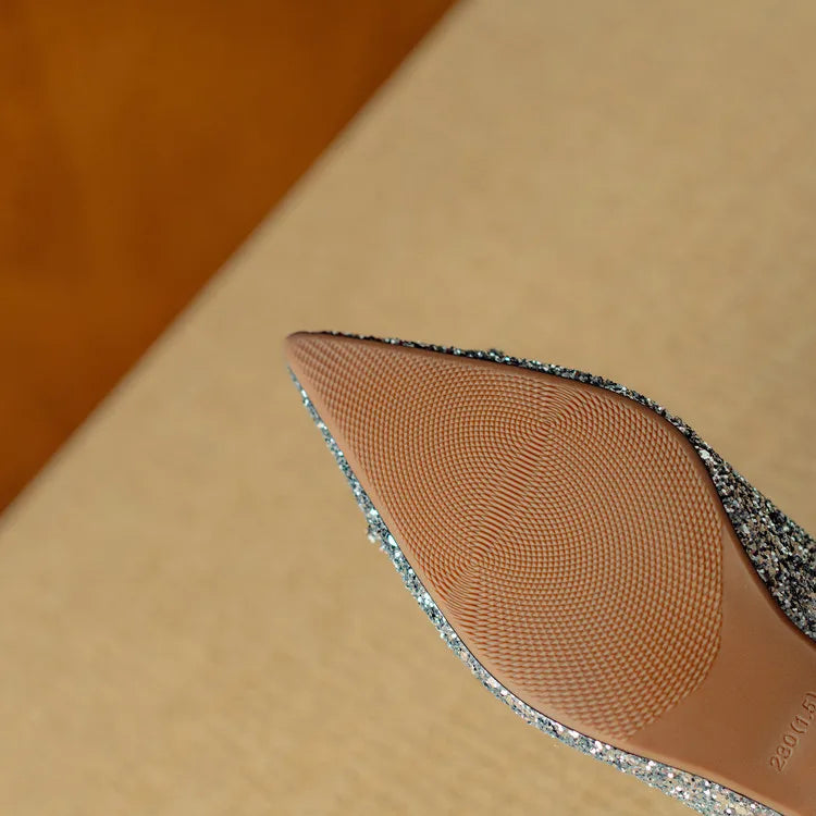 Isabella Glitter Heels Gloria