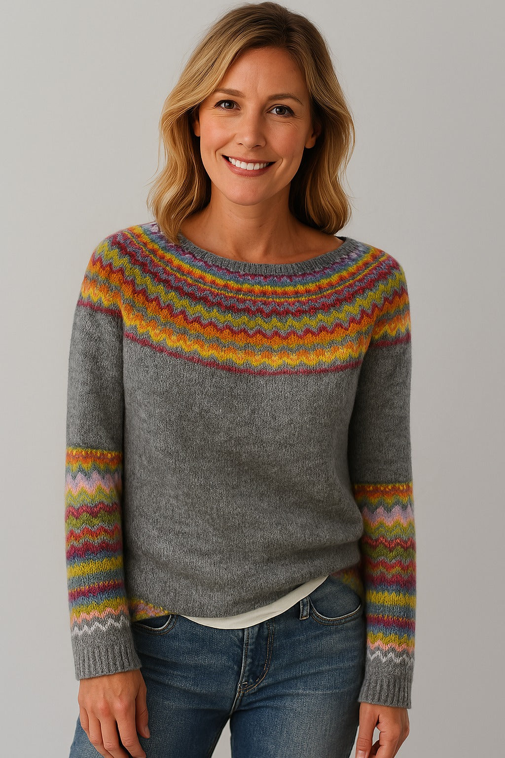 Lila | Vintage knitted jumper